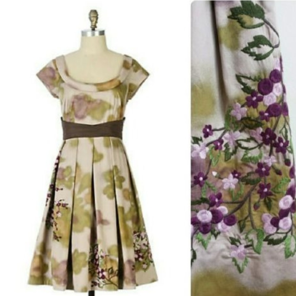 Anthropologie Floreat Travessia Dress